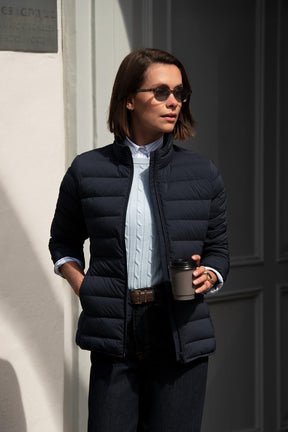 Avalon Women Navy AW25 Modelimage