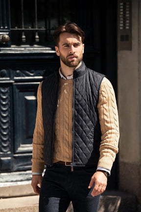 Camden Men Midnight Blue AW25 Modelimage