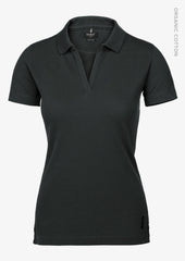 Harvard V-Neck Women - Charcoal